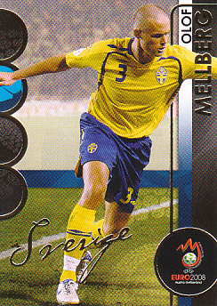 Olof Mellberg Sweden Panini Euro 2008 Card Collection #174